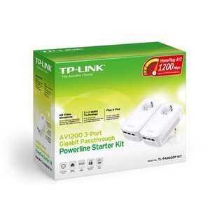 TP-Link TP-LINK TL-PA8030PKIT 1200 Mbit/s Ethernet LAN Wit 2 stuk(s)