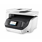 Hewlett Packard HP OfficeJet Pro 8730 All-in-One printer, Printen, kopiëren, scannen, faxen, Invoer voor 50 vel; Printen via USB-poort aan voorzijde; Scans naar e-mai