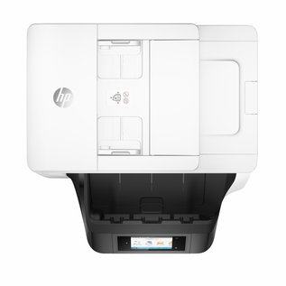 Hewlett Packard HP OfficeJet Pro 8730 All-in-One printer, Printen, kopiëren, scannen, faxen, Invoer voor 50 vel; Printen via USB-poort aan voorzijde; Scans naar e-mai