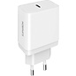 Mobiparts Wall Charger USB-C 20w Wit (with PD)