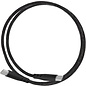 Mobiparts USB-C to USB-C Braided Cable 2A 1m Black (Bulk)