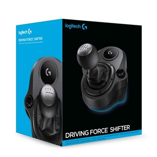 Logitech G Driving Force Shifter Zwart USB Speciaal Analoog/digitaal PC, PlayStation 4, Xbox One