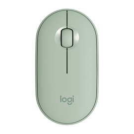 Logitech Pebble M350 Wireless Mouse BT Green RETURNED (refurbished)