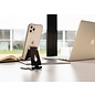 Mobiparts Phone Stand Holder Metal maat M - Zwart