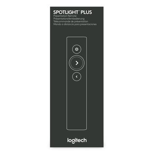 Logitech Spotlight Draadloze presenter Bluetooth/RF Grijs