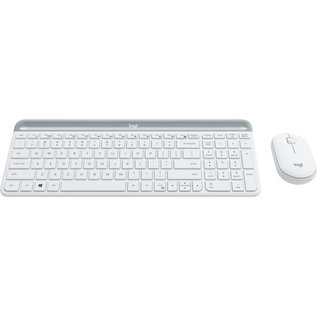 Logitech MK470 toetsenbord Inclusief muis USB QWERTY Engels Wit