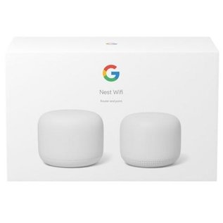 Google Nest Wifi draadloze router Gigabit Ethernet Dual-band (2.4 GHz / 5 GHz) 4G Wit