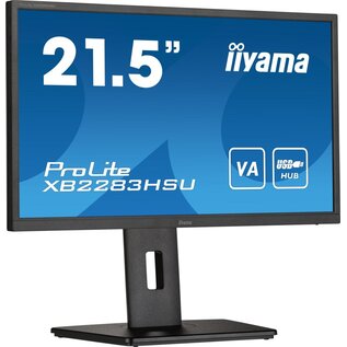 Iiyama iiyama ProLite XB2283HSU-B1 computer monitor 54,6 cm (21.5") 1920 x 1080 Pixels Full HD LED Zwart