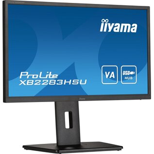 Iiyama iiyama ProLite XB2283HSU-B1 computer monitor 54,6 cm (21.5") 1920 x 1080 Pixels Full HD LED Zwart