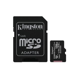 Kingston SD  Micro SDXC Technology Canvas Select Plus 128 GB