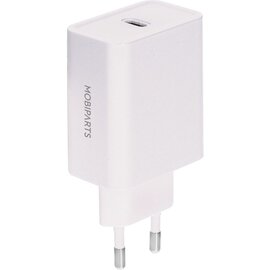 Mobiparts Wall Charger USB-C 30W White (with PD)