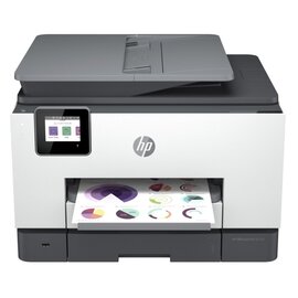 Hewlett Packard HP OfficeJet Pro 9022e All-in-One-printer, Printen, kopiëren, scannen, faxen, Automatische invoer voor 35 vellen; Printen via USB-poort aan voorzijde;