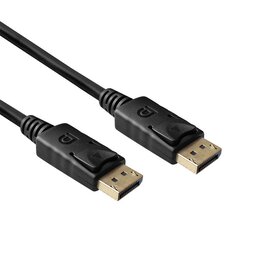 ACT AK4074 DisplayPort kabel 3 m Zwart