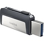 Sandisk SanDisk Ultra Dual Drive USB Type-C USB flash drive 32 GB USB Type-A / USB Type-C 3.2 Gen 1 (3.1 Gen 1) Zwart, Zilver