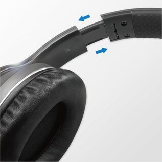 Logilink LogiLink BT0053 hoofdtelefoon/headset Draadloos Hoofdband Muziek Bluetooth Zwart