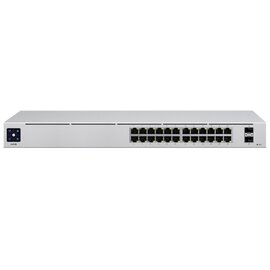 Ubiquiti UniFi USW-24 netwerk-switch Managed L2 Gigabit Ethernet (10/100/1000) Zilver