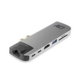 ACT USB-C Thun3-HDMI / LAN / USB / CARD