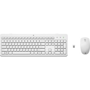 Hewlett Packard HP 230 draadloze muis- en toetsenbordcombo, Qwerty Wit/White