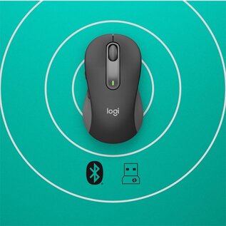 Logitech Signature M650 muis Rechtshandig RF-draadloos + Bluetooth Optisch 2000 DPI OPEN BOX (refurbished)