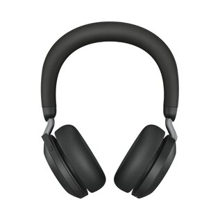 Jabra Evolve2 75 Headset Draadloos Hoofdband Kantoor/callcenter Bluetooth Zwart