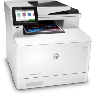 Hewlett Packard HP Color LaserJet Pro MFP M479fdw, Printen, kopiëren, scannen, fax, e-mail, Scannen naar e-mail/pdf; Dubbelzijdig printen; ADF voor 50 vel ongekruld R
