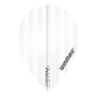 Plumas Winmau Prism Delta Pear White