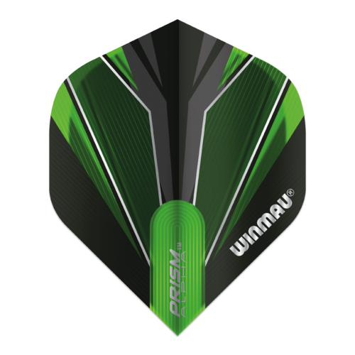 Winmau Plumas Winmau Prism Alpha Black & Green