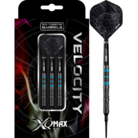 Dardos XQMax Velocity M4 Aqua 90% Punta de Plástico