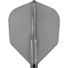 Cosmo Darts Plumas Cosmo Darts - Fit Clear Black Shape
