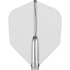 Cosmo Darts Plumas Cosmo Darts - Fit AIR Clear Black Shape
