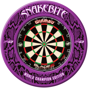 Snakebite World Champion 2020 Dartboard Surround