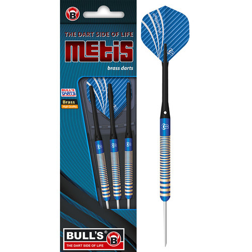 Bull's Germany Dardos BULL'S Metis Brass Blue Punta de Acero