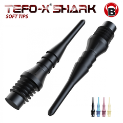 BULL'S Tefo-X Shark Soft Tips 100 Unidades