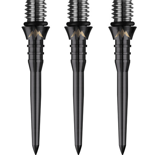 Mission Mission Titan Pro Grooved Conversion Tips - Black