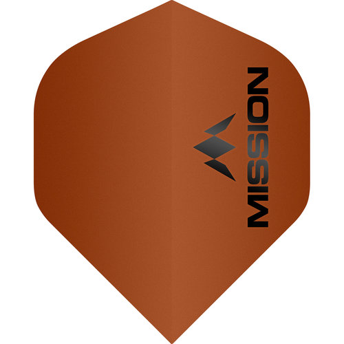 Mission Plumas Mission Logo Std NO2 Matte Orange