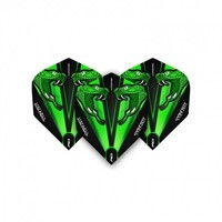 Plumas Red Dragon Peter Wright Snakebite Green Transparent