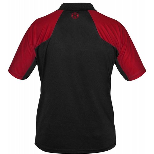 Harrows Harrows Vivid Camiseta de Dardos Black & Fire Red