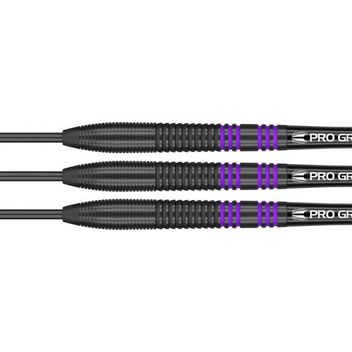Target Dardos Target Vapor-8 Black-Purple 80% Punta de Acero