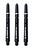 Cañas Harrows Supergrip Spin Black and Silver