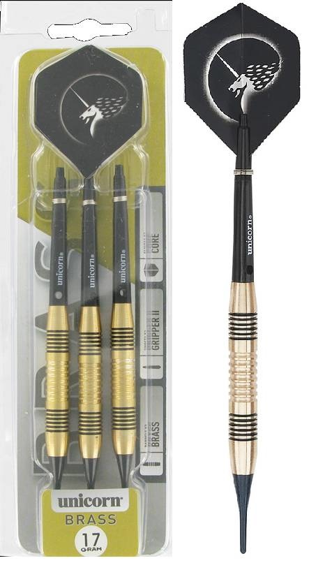 Dardos Unicorn Core XL Striker - Punta Suave, 22g, 80% Tungsteno