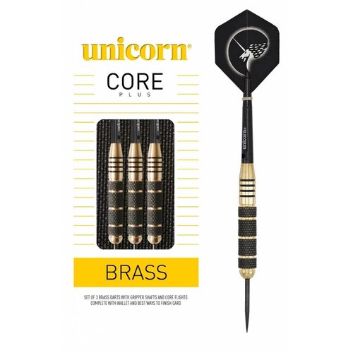 Unicorn Dardos Unicorn Brass - Core Plus Punta de Acero
