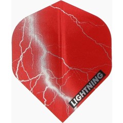 Plumas McKicks Metallic Lightning Rojo