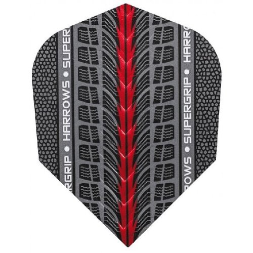 Harrows Plumas Harrows Supergrip Red