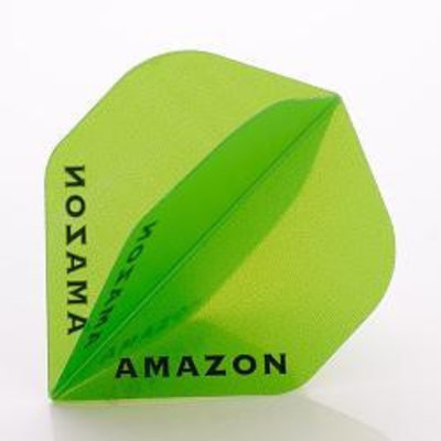 Plumas Amazon 100 Trasparante Green
