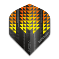 Plumas Winmau Prism Alpha Extra Thick Yellow & Orange