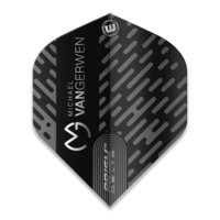 Plumas Winmau Michael van Gerwen Prism Delta Black/Grey V2