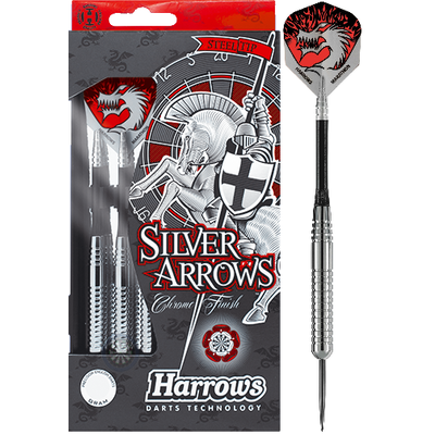 Dardos Harrows Silver Arrows Ringed Brass