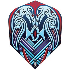 Plumas Shot Viking Raven Blue Std.