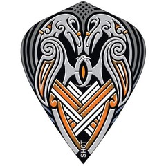 Plumas Shot Viking Raven Black Kite