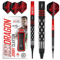 Dardos Red Dragon Jonny Clayton Premier League SE 90% Punta de Plástico
